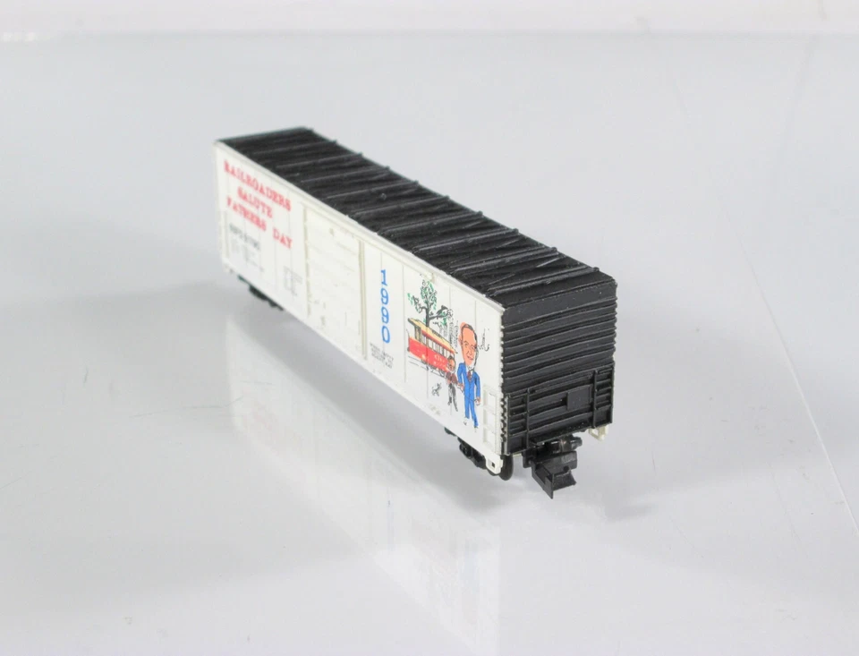 N Scale ***HAPPY FATHER'S DAY*** 50' Box Car - BBFD 61790 - Bev-Bel 2174 **RARE* - Image 4 of 4