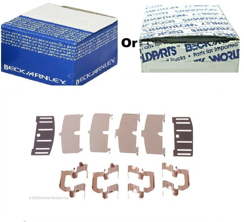 Disc Brake Hardware Kit with Shim Rear BECK/ARNLEY 084-1394 (Made in Japan) - Foto 1 di 5