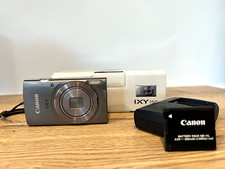 Canon IXY 150 PowerShot Silver Digital Camera From Japan With strap SD Card Mint