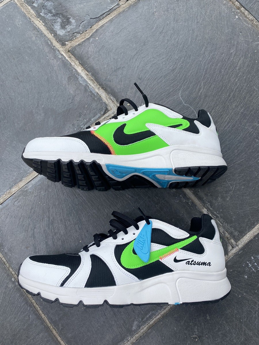 Nike Atsuma Sneakers, Black/Summit White/ Green Strike, Size  display picture 2