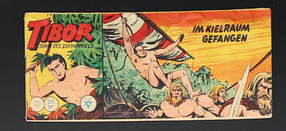 TIBOR Sohn des Dschungels Piccolo Comic Nr. 101-187 Lehning Verlag Wäscher - Bild 3 von 4