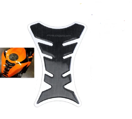 Protège Protection Réservoir moto Bike Tank PROGRIP effet carbone gel Stickers - Photo 2/3