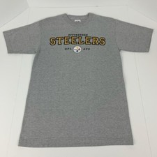Vintage Pittsburgh Steelers T-Shirt NFL Football AFC Y2k Majestic Tee Medium
