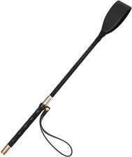 Coolrunner Riding Crop for Horse, 18 Inch Horse Whip with PU Leather