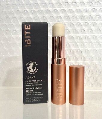 Bite Beauty Agave Lip Butter Balm Nectar .14oz / 4g NIB Discontinued