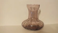 Amethyst Glass Bud Vase 5 in.