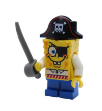 Pirate 3817 Spongebob Squarepants LEGO® Minifigure Mini Figure