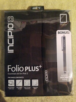 Incipio Folio Plus Case, Ipad 2, NEW!!  FREE SHIPPING!!