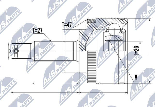 Joint de transmission Kia Opirus kit de réparation arbre premium renforcé