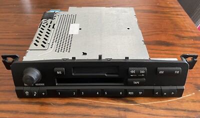 BMW E46 REVERSE RADIO OEM CASSETTE PLAYER From EU spec BMW 6512 6923841-01