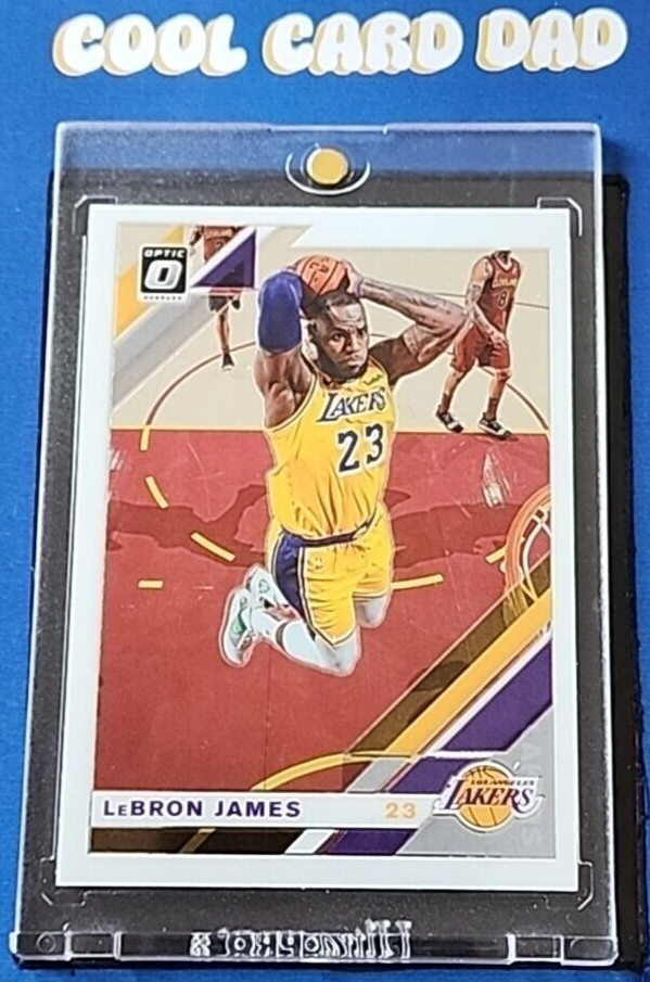 2019-20 Donruss Optic #60 LeBron James Los Angeles Lakers NBA Card