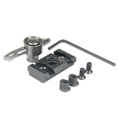 Keymod Push Button QD Sling Swivel Mount Quick Release Key Mod Handguard Rail