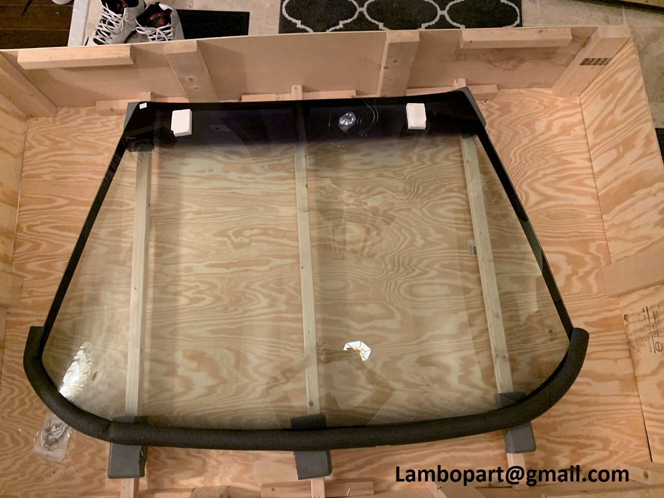 Lamborghini Diablo (AGP) Windshield Absolute Last one. Lamborghini #  009415107