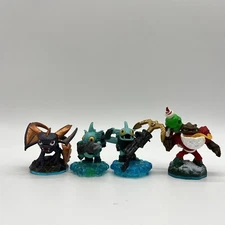 Skylanders Activision Lot Of 4 Spyro Gill Grunt Figures Video Game Toy