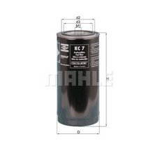 Kraftstofffilter KNECHT KC 7 für DAF FIAT FORD GMC MAN STEYR MASSEY FERGUSON