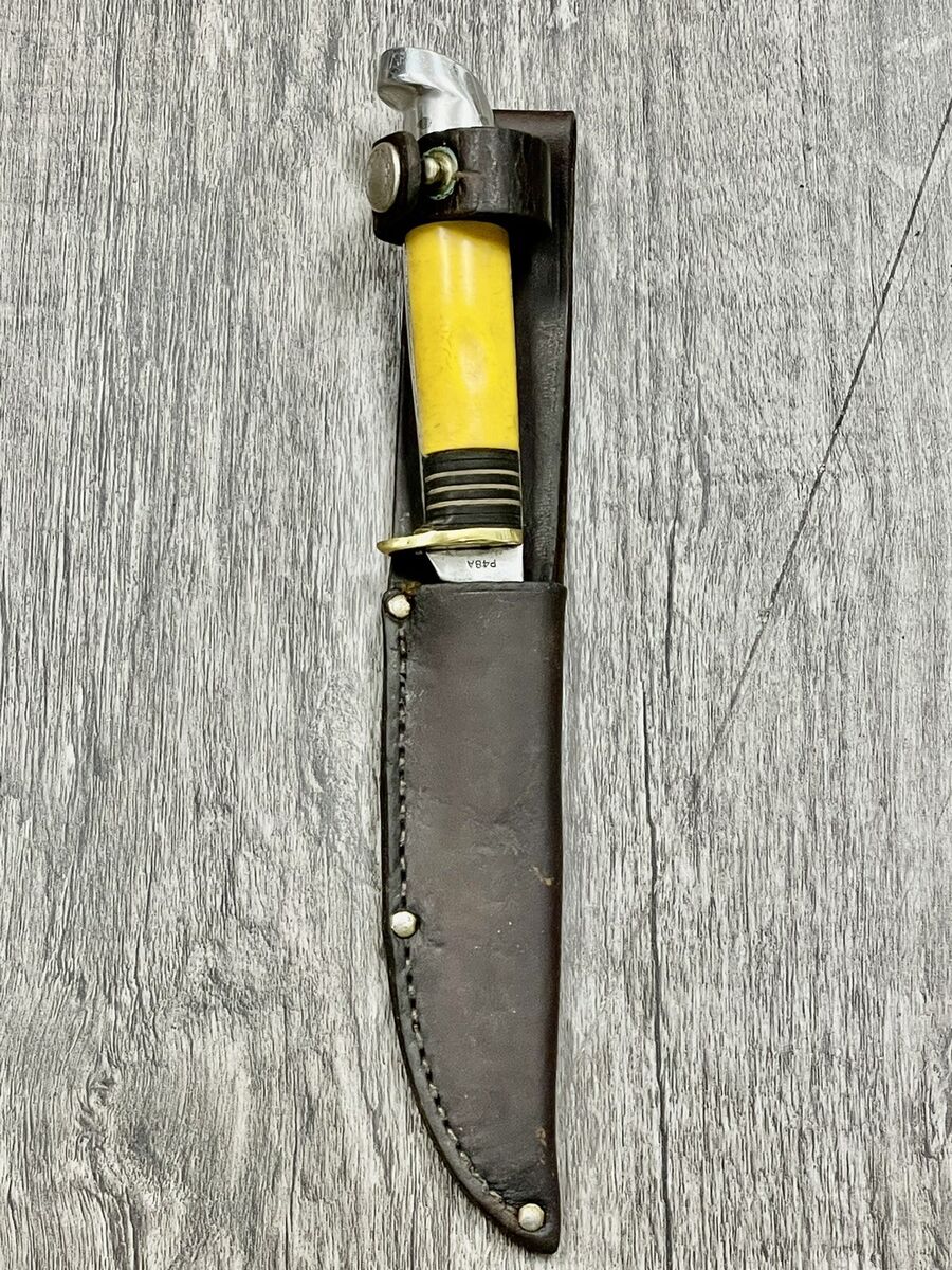 Western USA Knife P48 Bird & Trout Early 50's 100% Original Western USA Knife P48 Bird & Trout Early 50's 100% Original