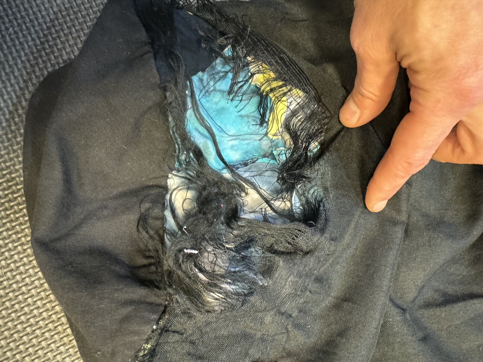 Vintage Boho Batik Patchwork Drawstring Backpack … - image 10