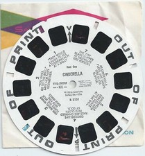 Cinderella B 3131 Sawyer's View-master Reel One OOP from Packet B 313