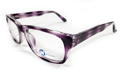 NEW MODERN OPTICAL ACQUIRE PURPLE TORTOISE RX EYEGLASSES FRAMES 51-19-135