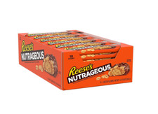 Reeses Nutrageous Milk Chocolate 1.66 Oz Bars -18 Ct. Reeses Nutrageous Milk Chocolate 1.66 Oz Bars -18 Ct.