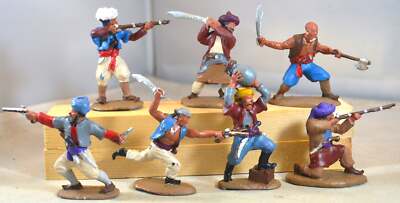 LOD Barzso Shores of Tripoli Playset Painted Barbary Pirates Lot 2