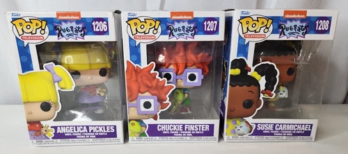 Funko Pop! Vinyl: Rugrats Set 3 Angelica #1206 Chuckie Finster #1207 Susie #1208