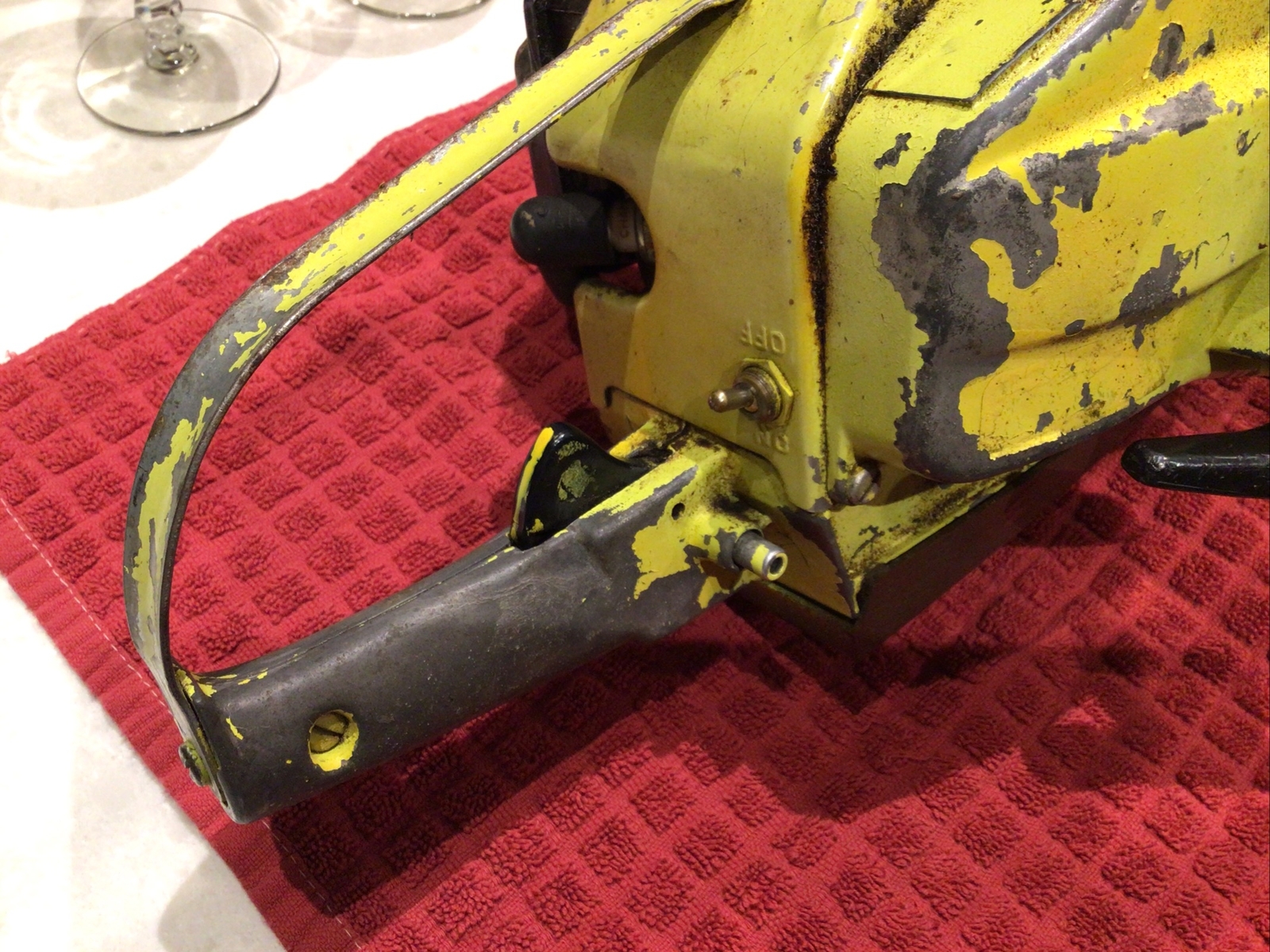 Vintage Pioneer 1073 chainsaw eBay