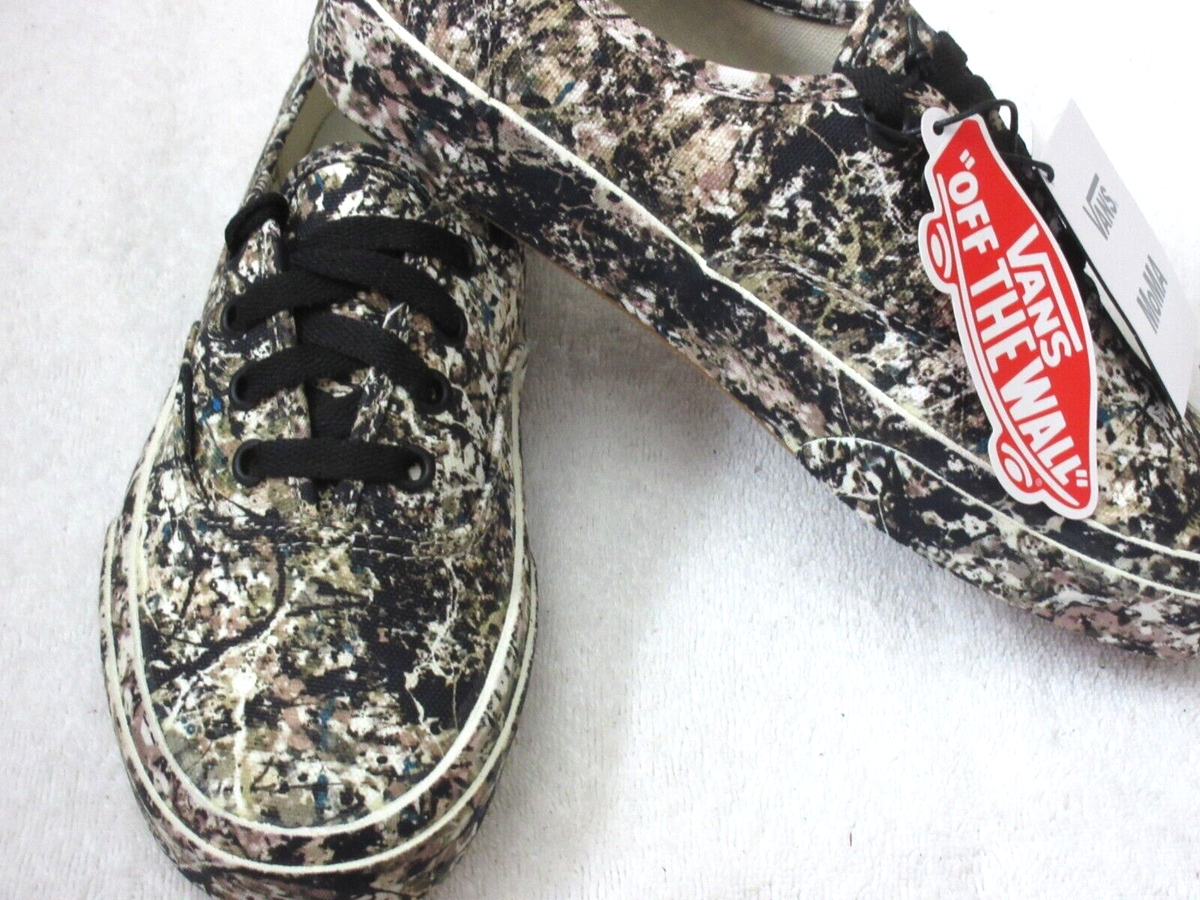 Size 7 - VANS MoMA x Authentic Jackson Pollock's One: Number