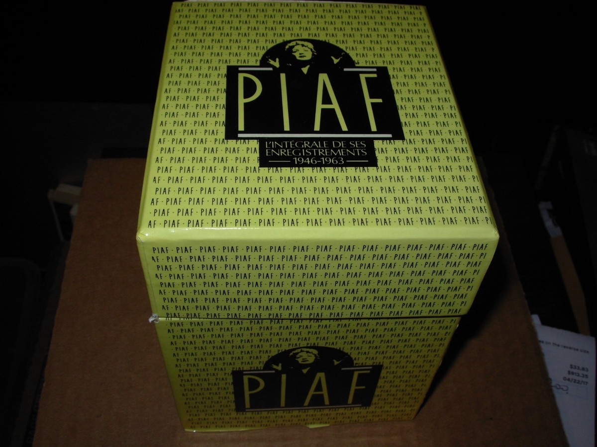 9CD Edith Piaf L'integrale De Ses 1946-1963 CP28579199 EMI