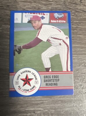 Greg Edge 1988 ProCards Eastern League All-Stars #E-32  Reading Phillies