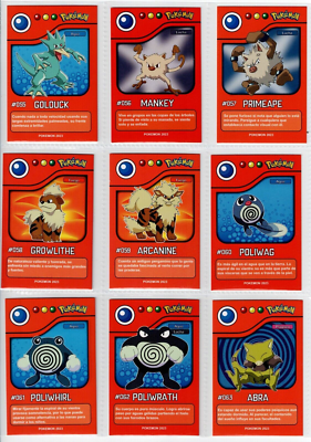 CARD POKEMON POKEDEX EC VOL. I #044 GLOOM 2023 Kanto PERU South America TCG