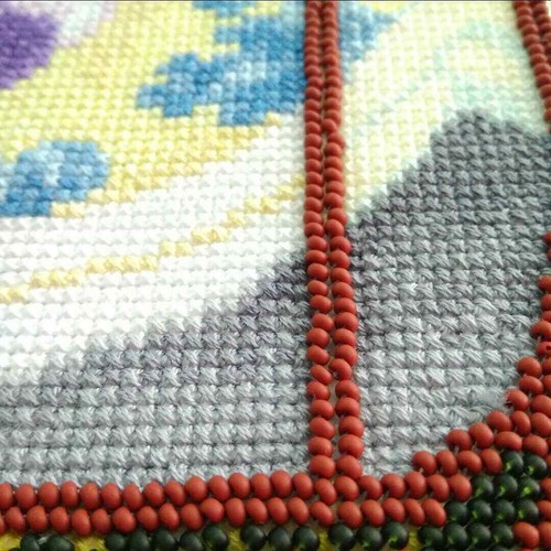DIY Counted Cross Stitch Kit "Geisha with orchids" - Picture 11 of 12