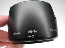 Nikon HB-34 Camera Lens Hood AF-S 55-200mm f/4-5.6G / VR / VR II / 85mm f/3.5G
