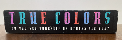 Vintage New 1990 True Colors Board Game Milton Bradley Sealed Hasbro - Picture 4 of 13