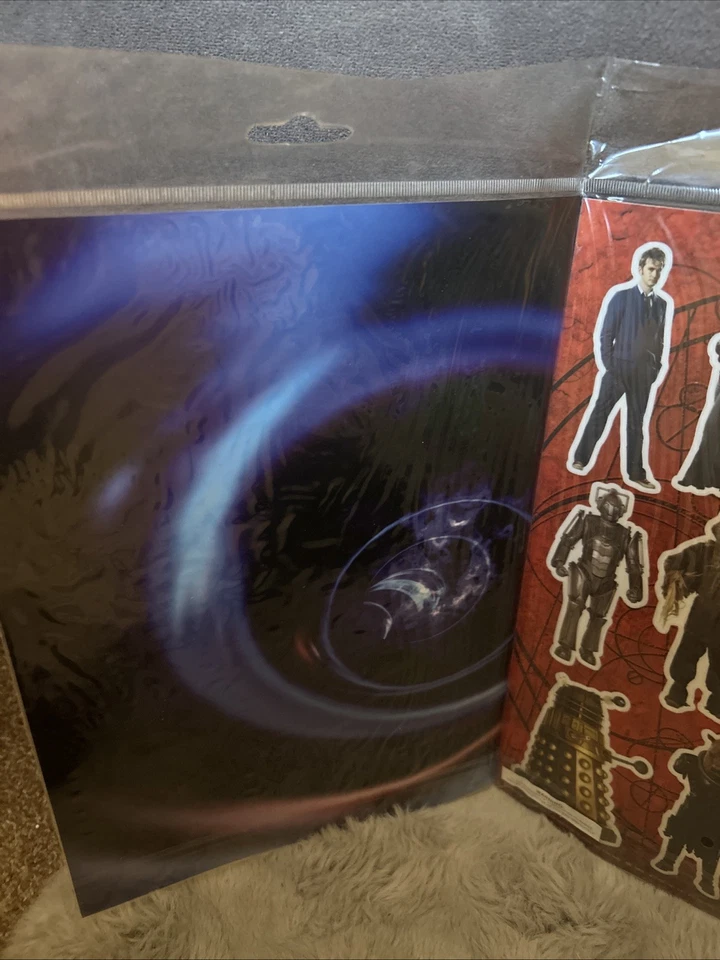 Doctor Who Make A Scene Sticker and Play Board Book - Image 3 of 4