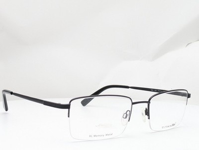 TitanFlex M961 BLK Black Men's Eyeglasses Frames 57-21-155