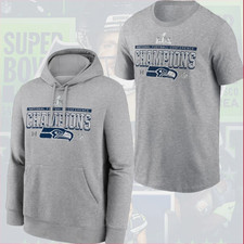 HOT NEW - Seahawks 2025 NFC Champions Locker Room Hoodie Tee For Fans