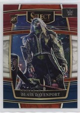 2022 Panini Select WWE Concourse Red & Blue Prizm Blair Davenport #73 1j01