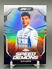 2025 Topps Chrome F1 ALEX ALBON Speed Demons Refractor Insert SD-7
