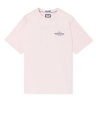 Weekend Offender Bergamo Grafik-T-Shirt Soft Pink