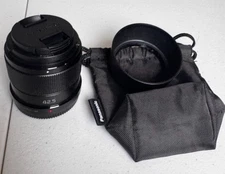 Panasonic LUMIX G 42.5mm F1.7 ASPH. POWER OIS H-HS043-K Prime Lens - Black