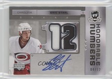 2006-07 Upper Deck The Cup Honorable Numbers 4/12 Eric Staal #HN-ES Auto 1r5l