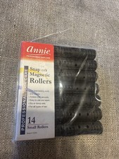 ANNIE 1234 14 Count Small SNAP ON MAGNETIC ROLLERS 1/2   Professional Hair Care