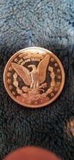Morgan Dollar Design 1 Troy Ounceoz .999 Fine Silver Round 89.00 per troy oz