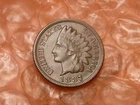 1887 Indian Head Cent Penny UNC. Uncirculated #GC