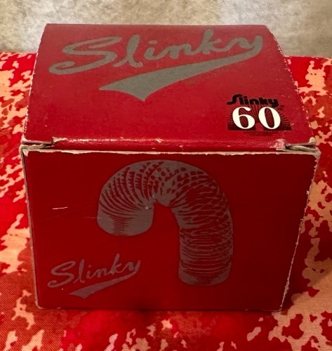 60TH ANNIVERSARY SLINKY WITH BOX
