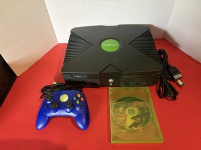 Xbox Original Console New Controller New PowerA/V Cables Tested Works Great