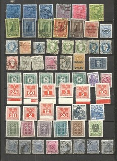 TIMBRES ANCIENS AUTRICHE