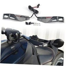 Handguards LED Lights for Can Am Ryker All Models Aluminum Hand Guards LED