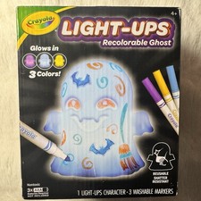 Crayola Light-Ups Recolorable Ghost Reusable ...